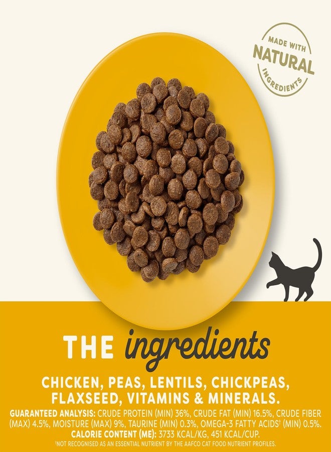 Applaws Complete Dry Cat Food, Grain-Free, Limited and Natural Ingredients, Added Vitamins & Minerals, High Protein, Supports Digestion, Chicken Recipe (4 Pound Bag) - Image 3